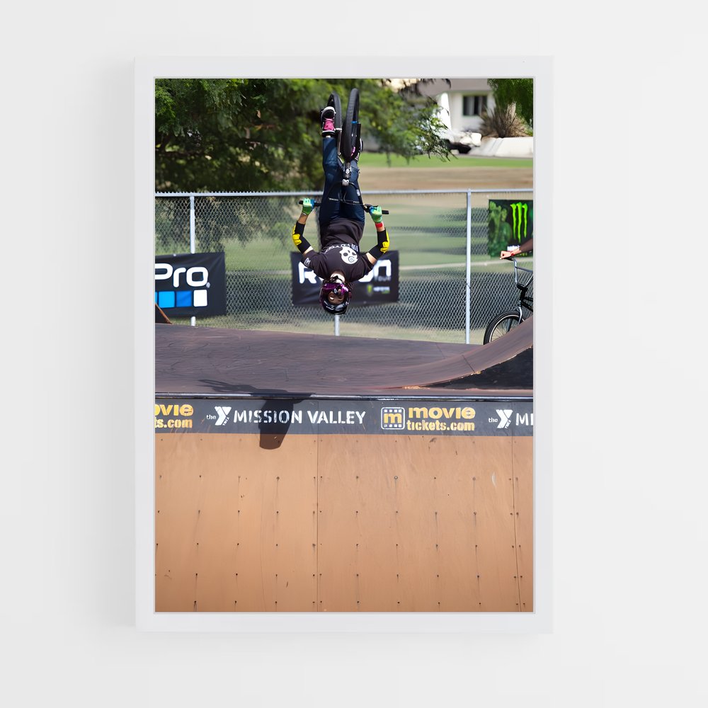 Poster Trickster en Skate – affiche BMX (vue 3)